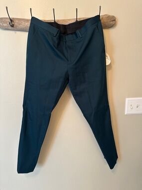 Men's Dark Teal Dress Pants